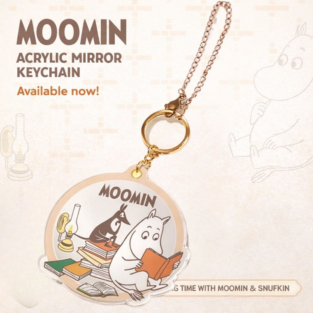 姆明一族 |化妝鏡鎖匙扣 -姆明