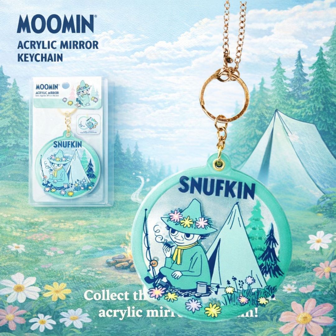 姆明一族 |化妝鏡鎖匙扣 | 史力奇