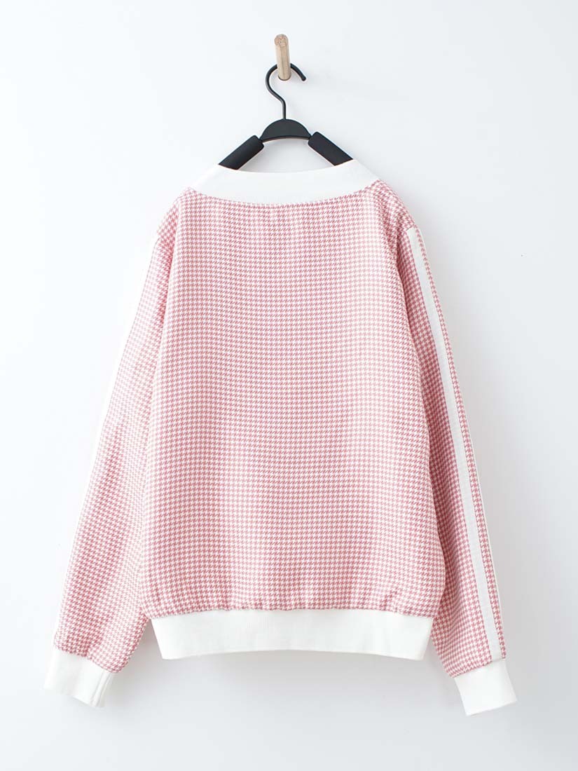 千鳥格顯瘦運動風外套