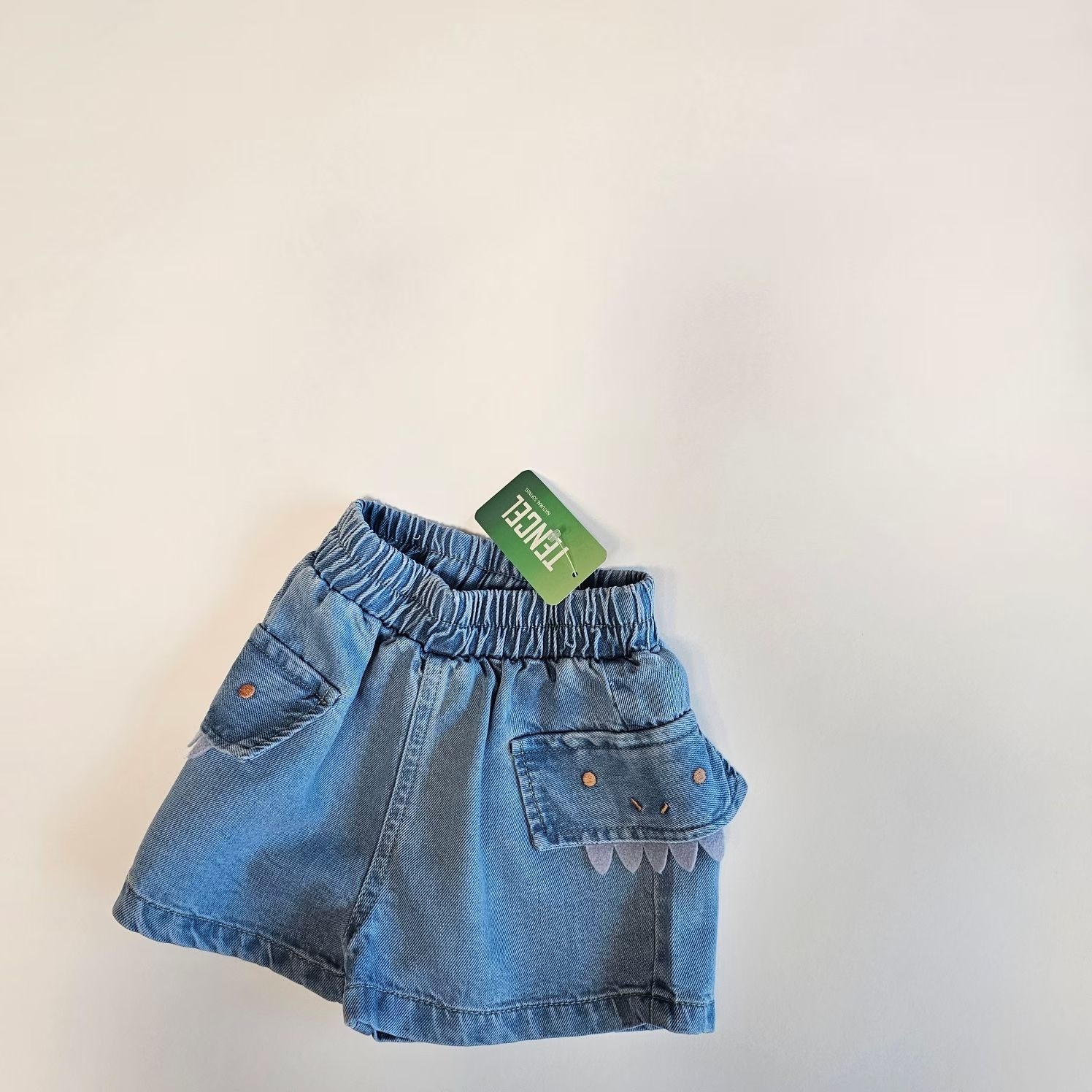 1st.Blue Shark Jean Shorts