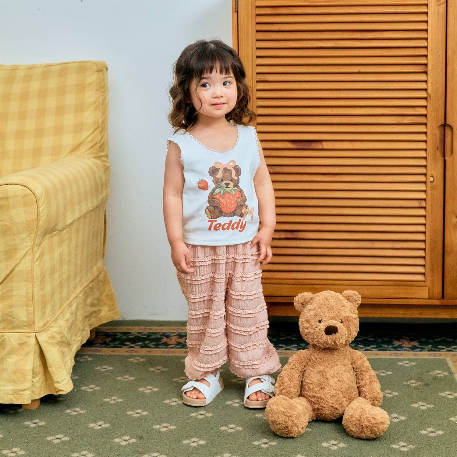 1st.Blue Cheech Lace Pants