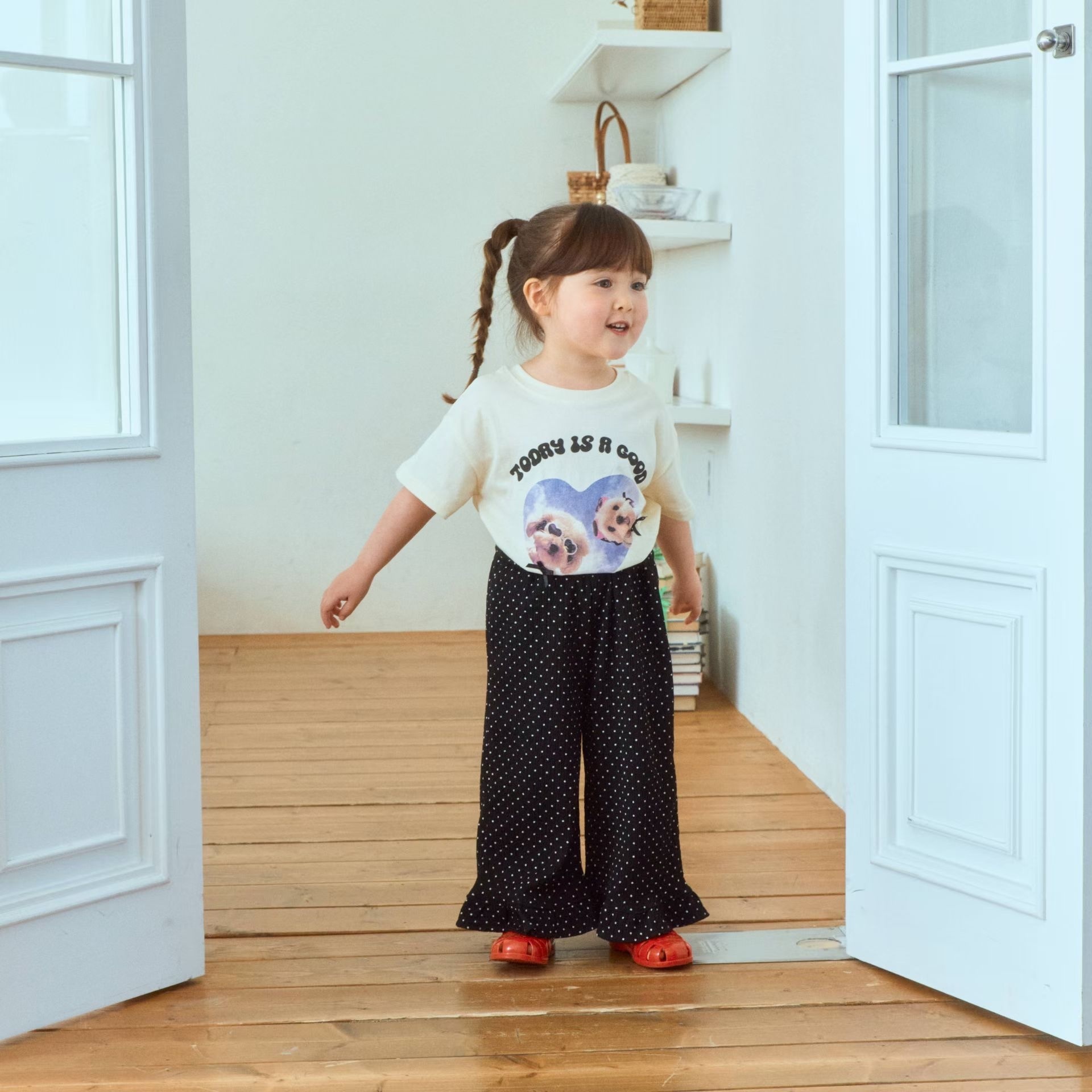 1st.Blue Tom Dang Frill Pants