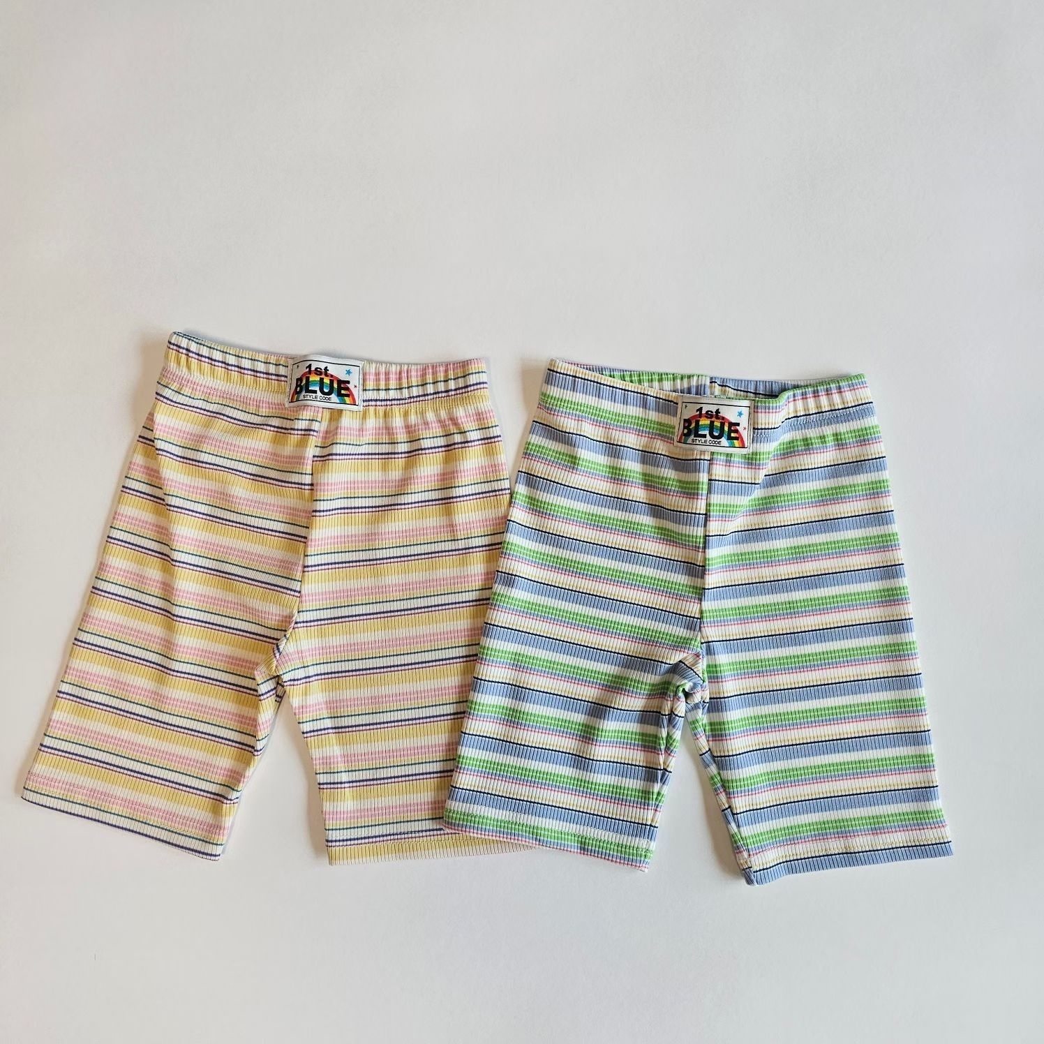 1st.Blue Colored Pencil Pants