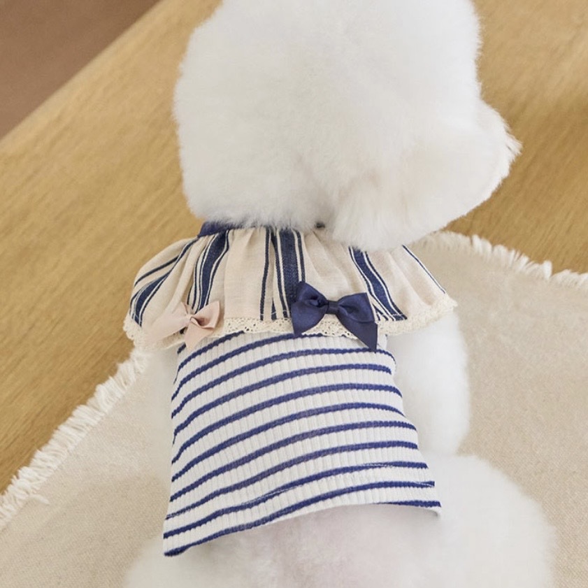 預購優惠- 海軍風領巾條紋上衣 Navy-Cape Marine T   It’s sunny outside