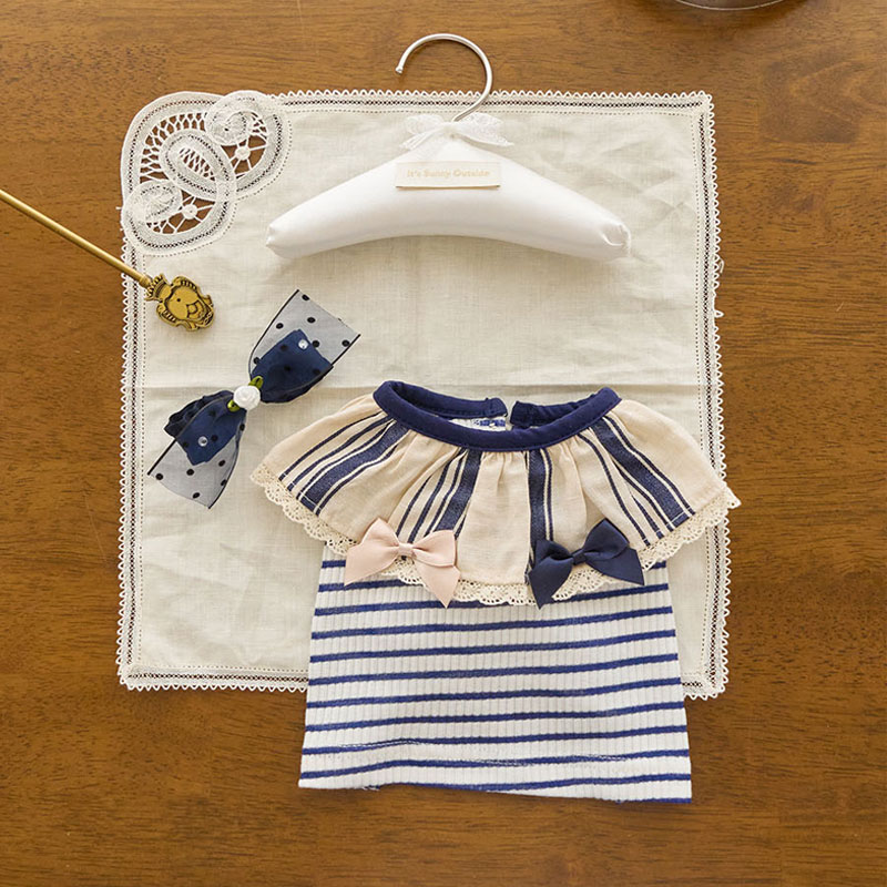 預購優惠- 海軍風領巾條紋上衣 Navy-Cape Marine T   It’s sunny outside