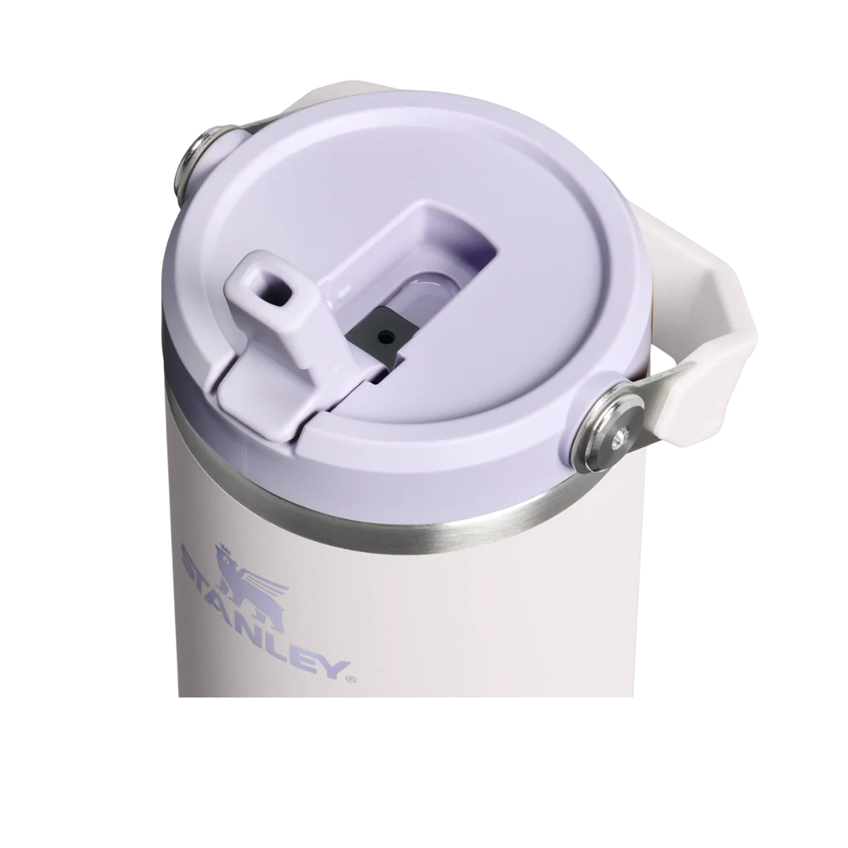 少 量 現 貨丨Stanley 1913 IceFlow™ 手提吸管杯 2.0 Flip Straw Tumbler SAHARA 米杏紫 20oz