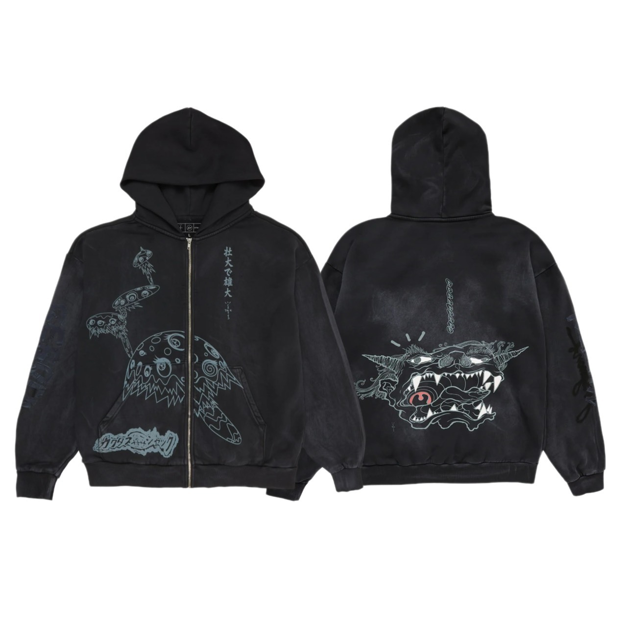 Travis Scott Cactus Jack x Fragment x Takashi Murakami