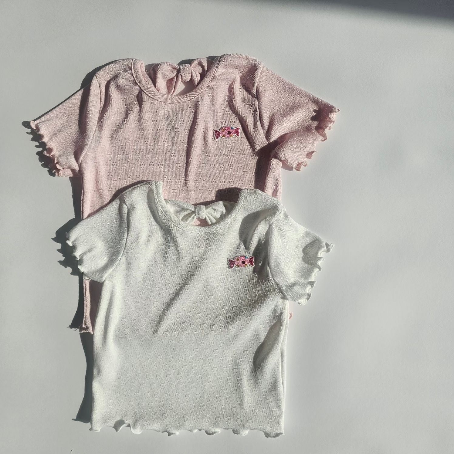 1st.Blue Heart Ribbon Short Sleeve T-shirt