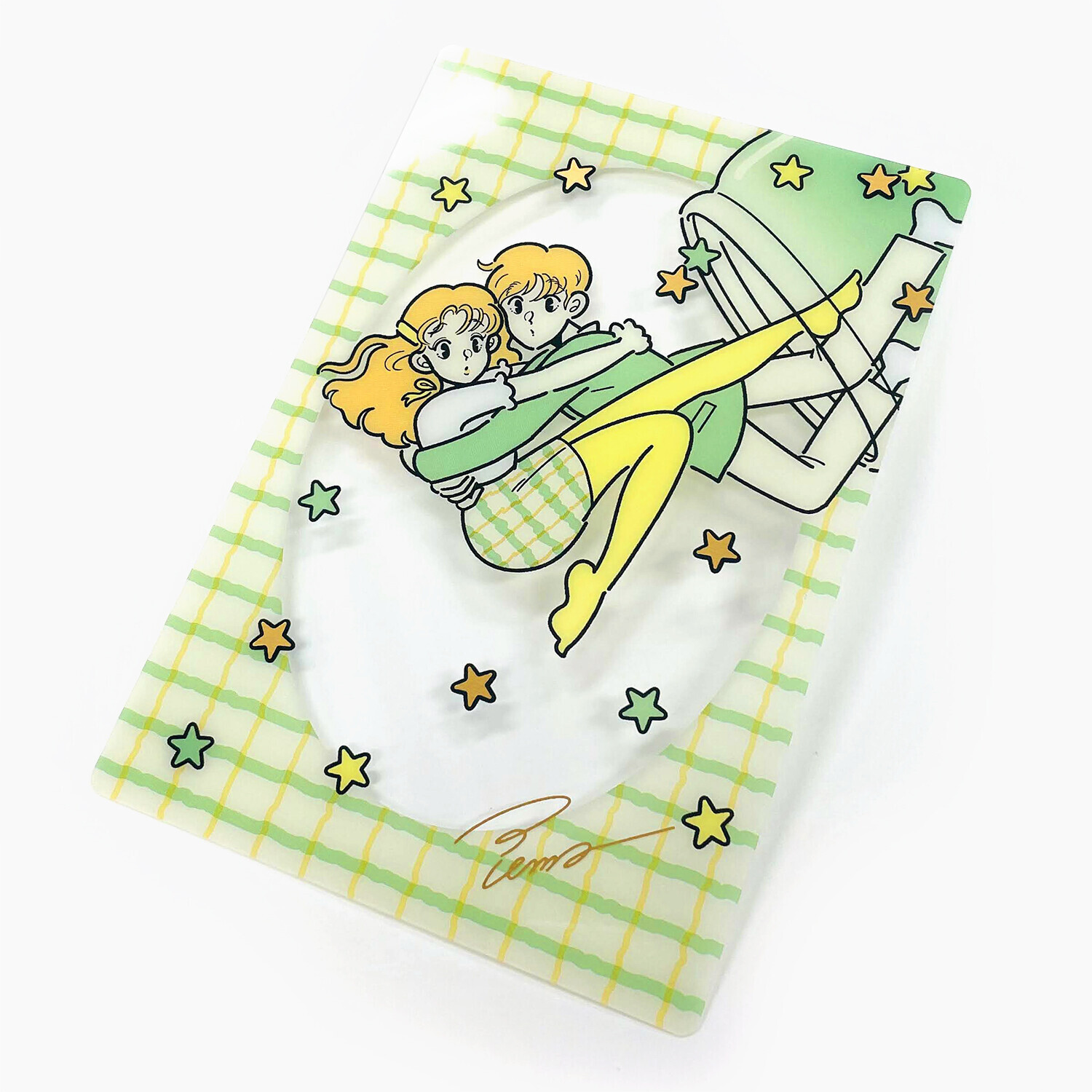 SANLEMO 透明明信片 墊板 書籤｜日本FRONTIER