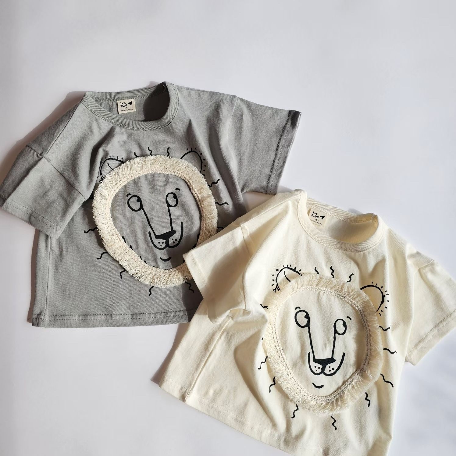 1st.Blue Surgical Lion Short Sleeve T-shirt