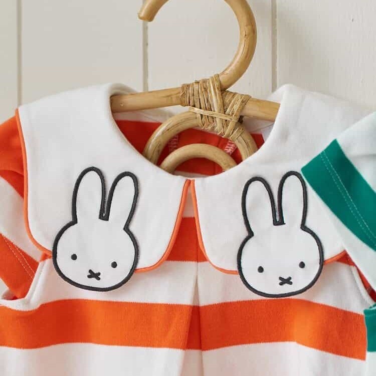 日本 90-130 Dick Bruna水手領橫紋上衣 2色