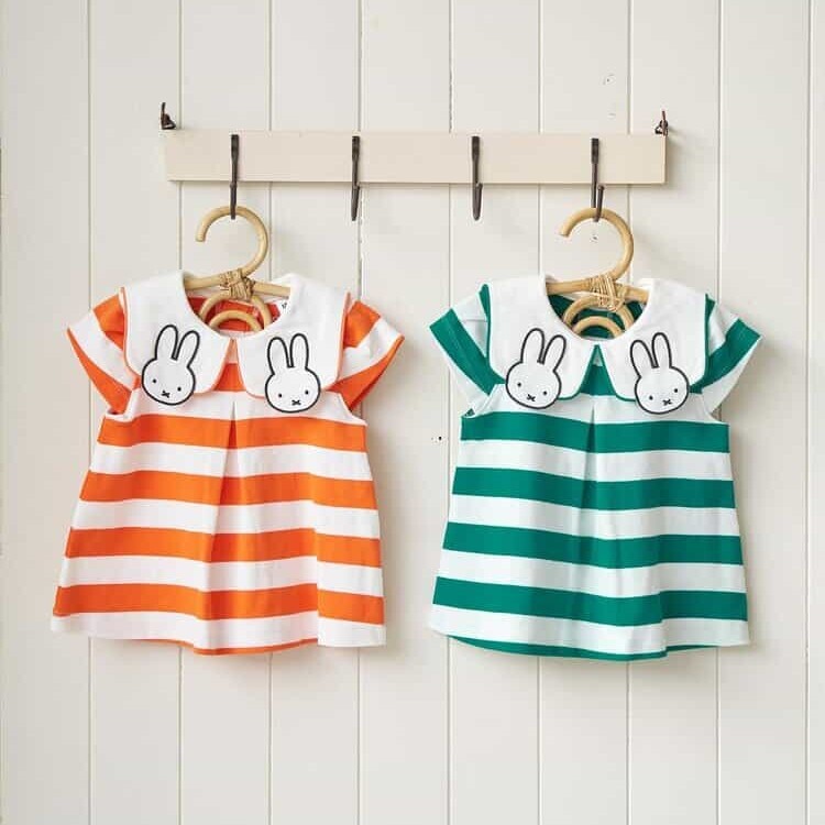 日本 90-130 Dick Bruna水手領橫紋上衣 2色