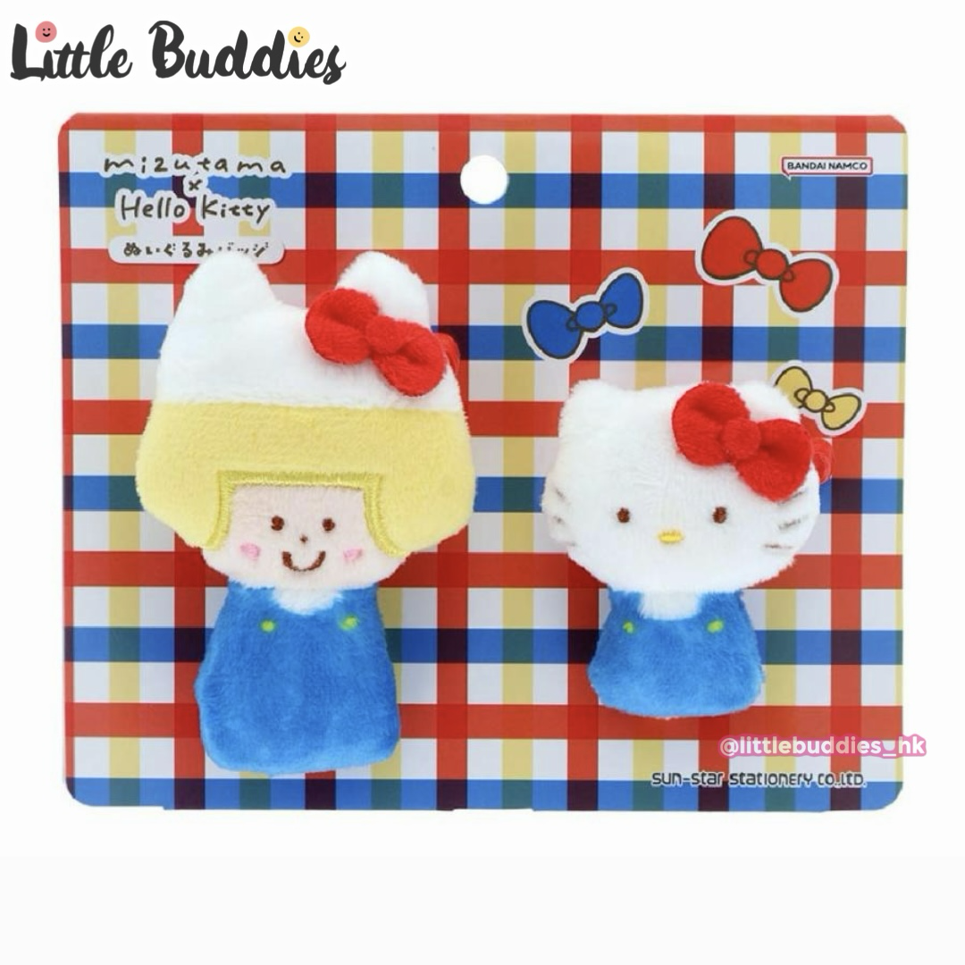 日本限定 Sanrio x mizutama 公仔襟針對裝