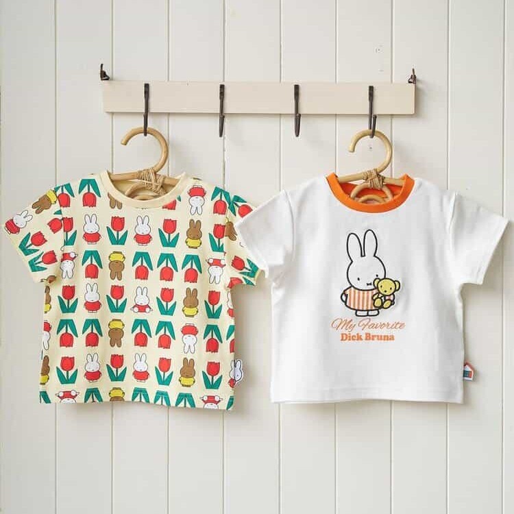 日本 90-130 Dick Bruna短袖上衣 2色