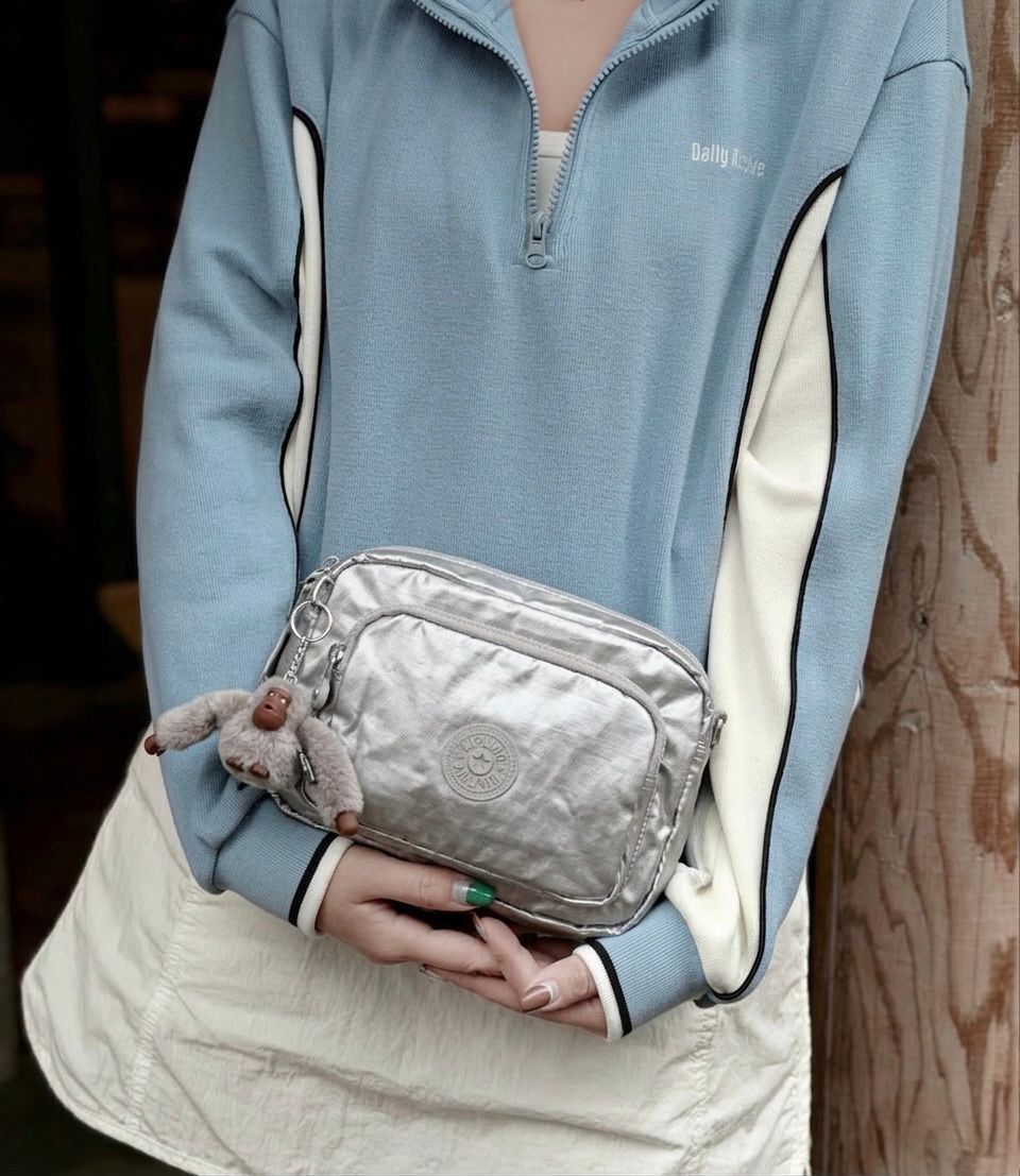 【現貨】KIPLING Nylon Hubei H031652 斜咩袋