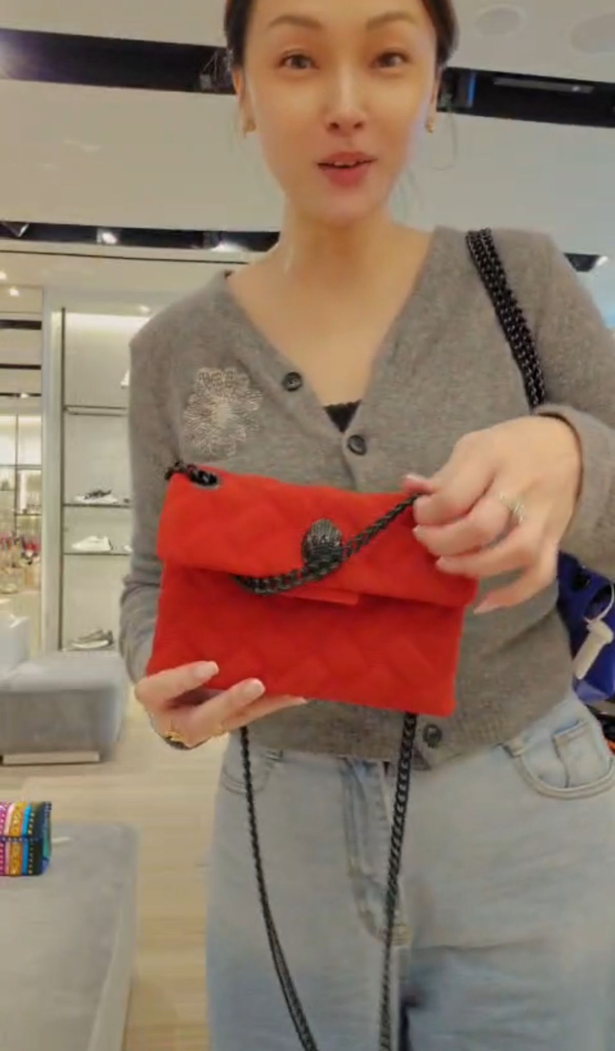 英國代購 (獨立訂單)--KG Kurt Geiger MINI KENSINGTON SUEDE