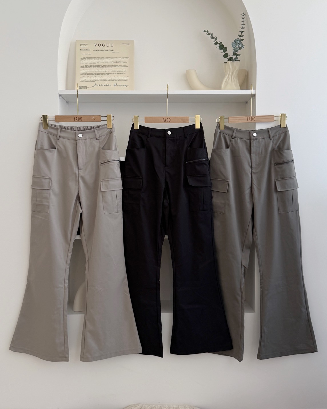 法朵Fado shop｜小喇叭工裝褲 2745001 三色