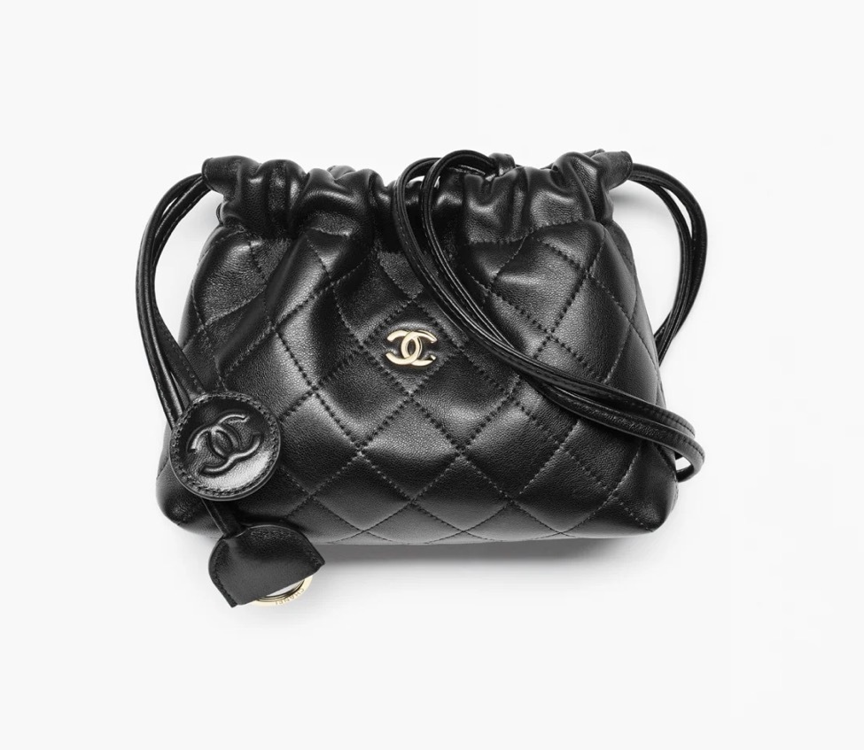 Chanel Clutch With Leather Strap