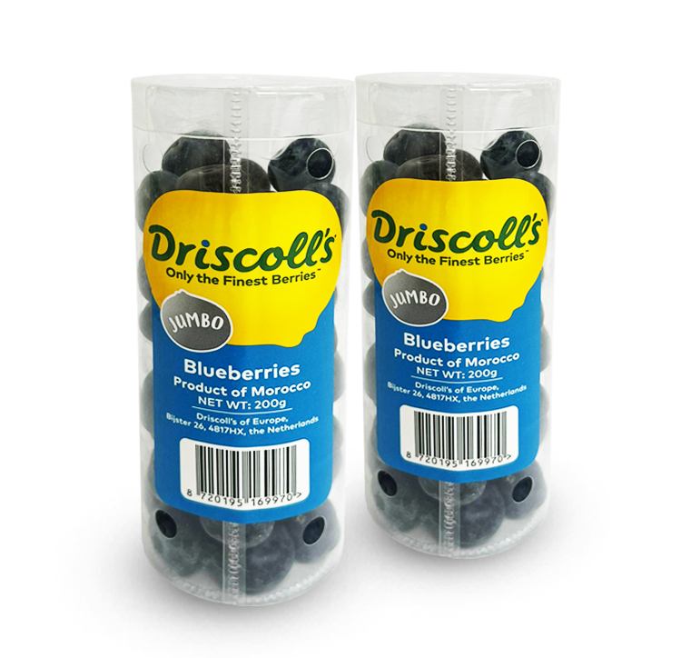 Morocco Driscoll's Bottled Jumbo Blueberries [2 bottles]