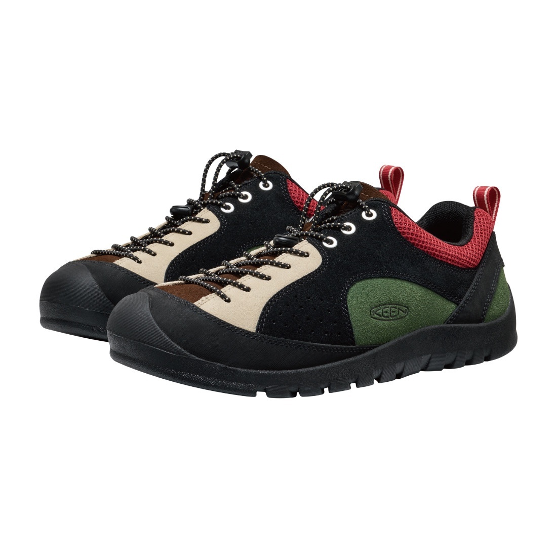 【KEEN】JASPER ROCKS SP 男鞋 黑/橄欖綠/卡其 1032229