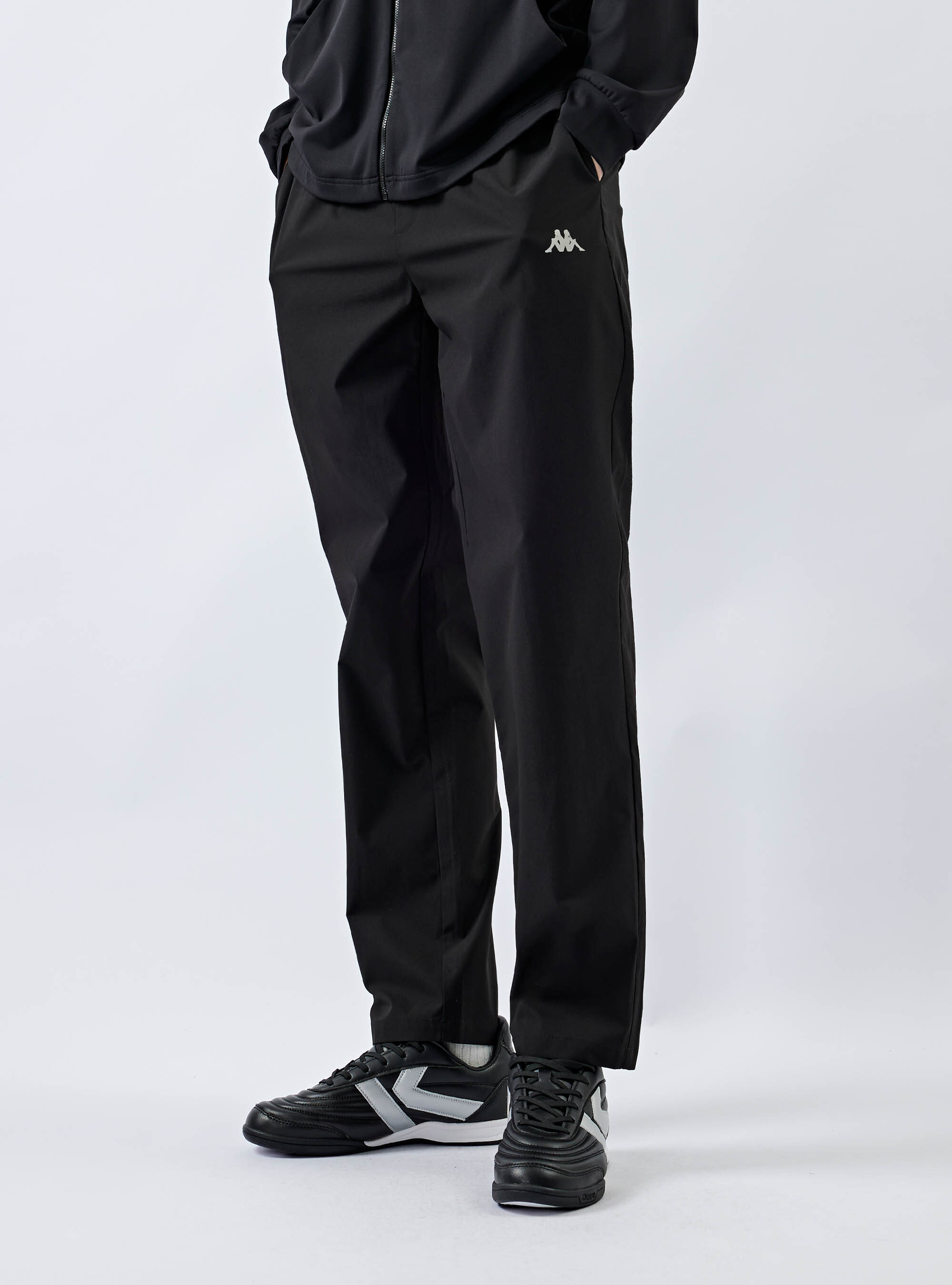 男女適穿 基本款修身速乾運動長褲