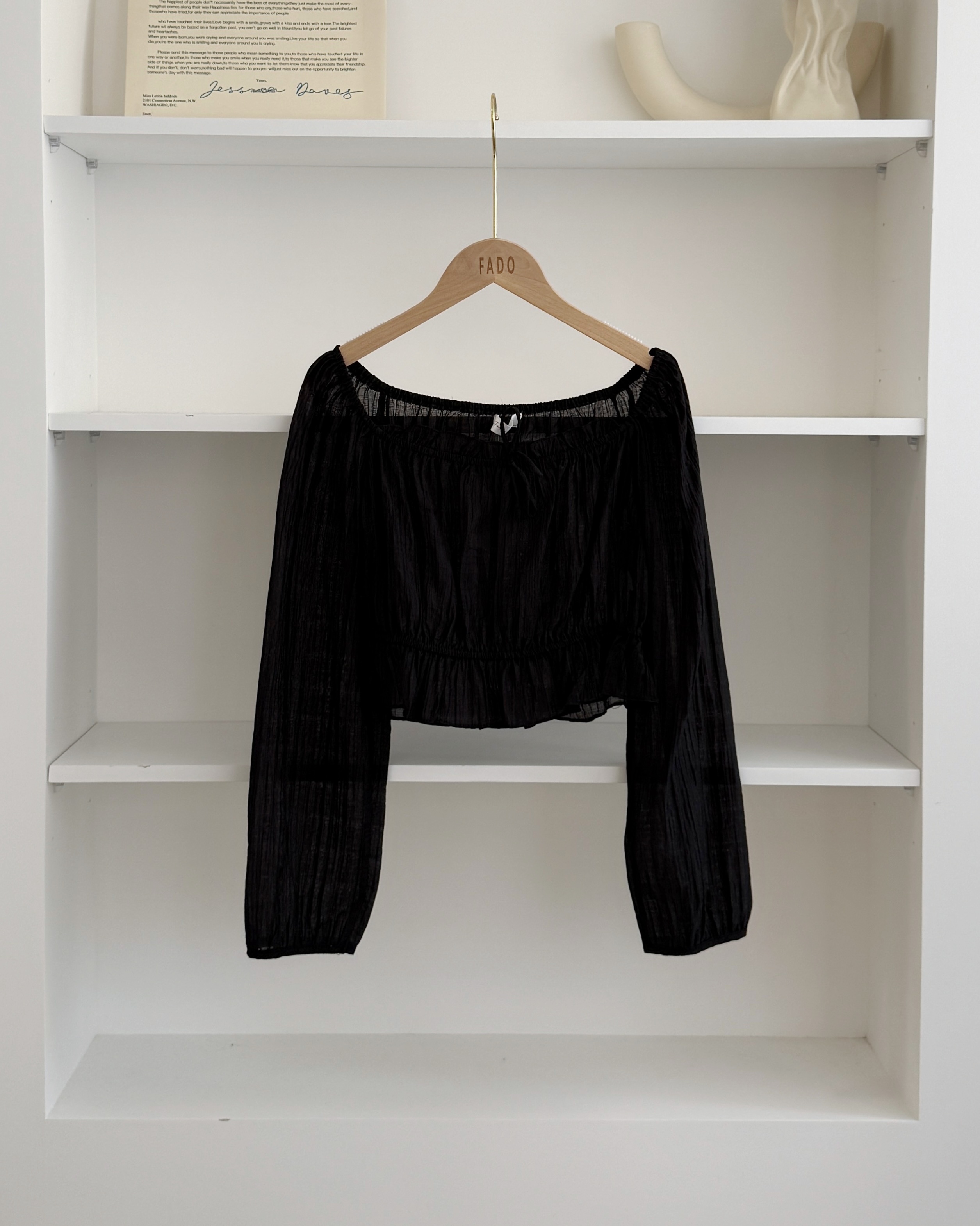 法朵Fado shop｜浪漫出擊✨荷葉短版上衣 0715003 四色