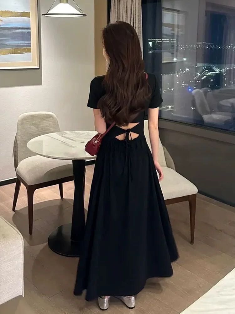 0187-露背小心機長洋