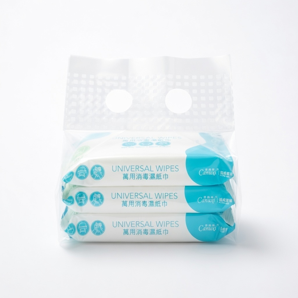 Canuxi 萬用消毒濕紙巾 10片 X 3包/袋