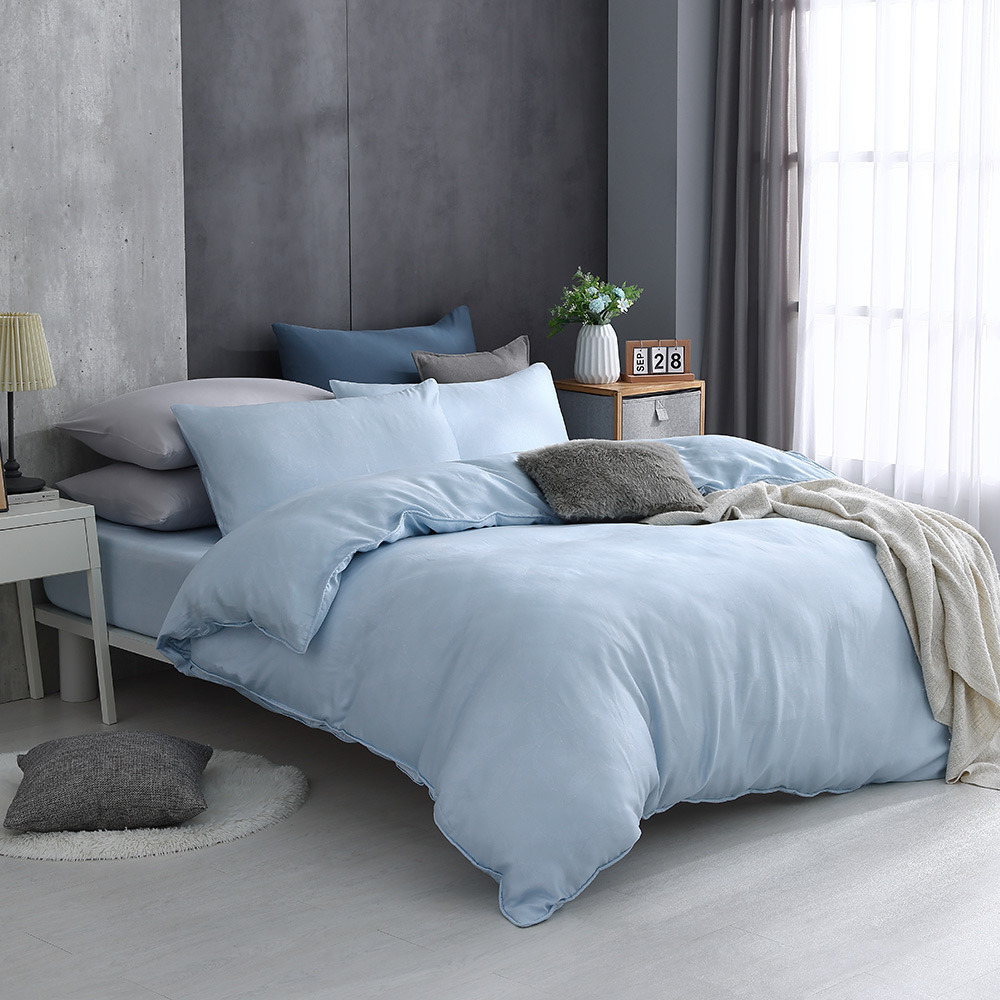 40支天絲｜兩用被床包組-卡西歐
