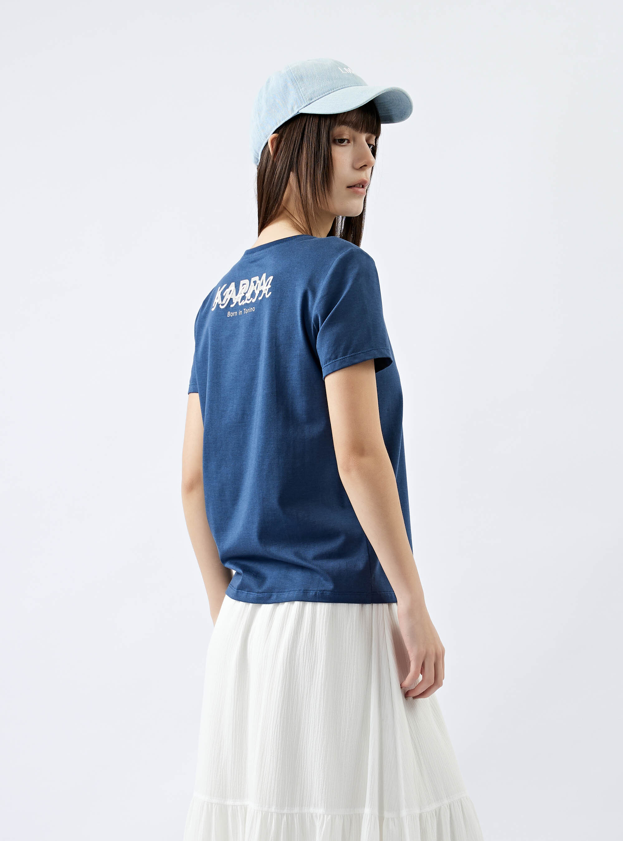 女款 字母刺繡棉質短袖T-shirt