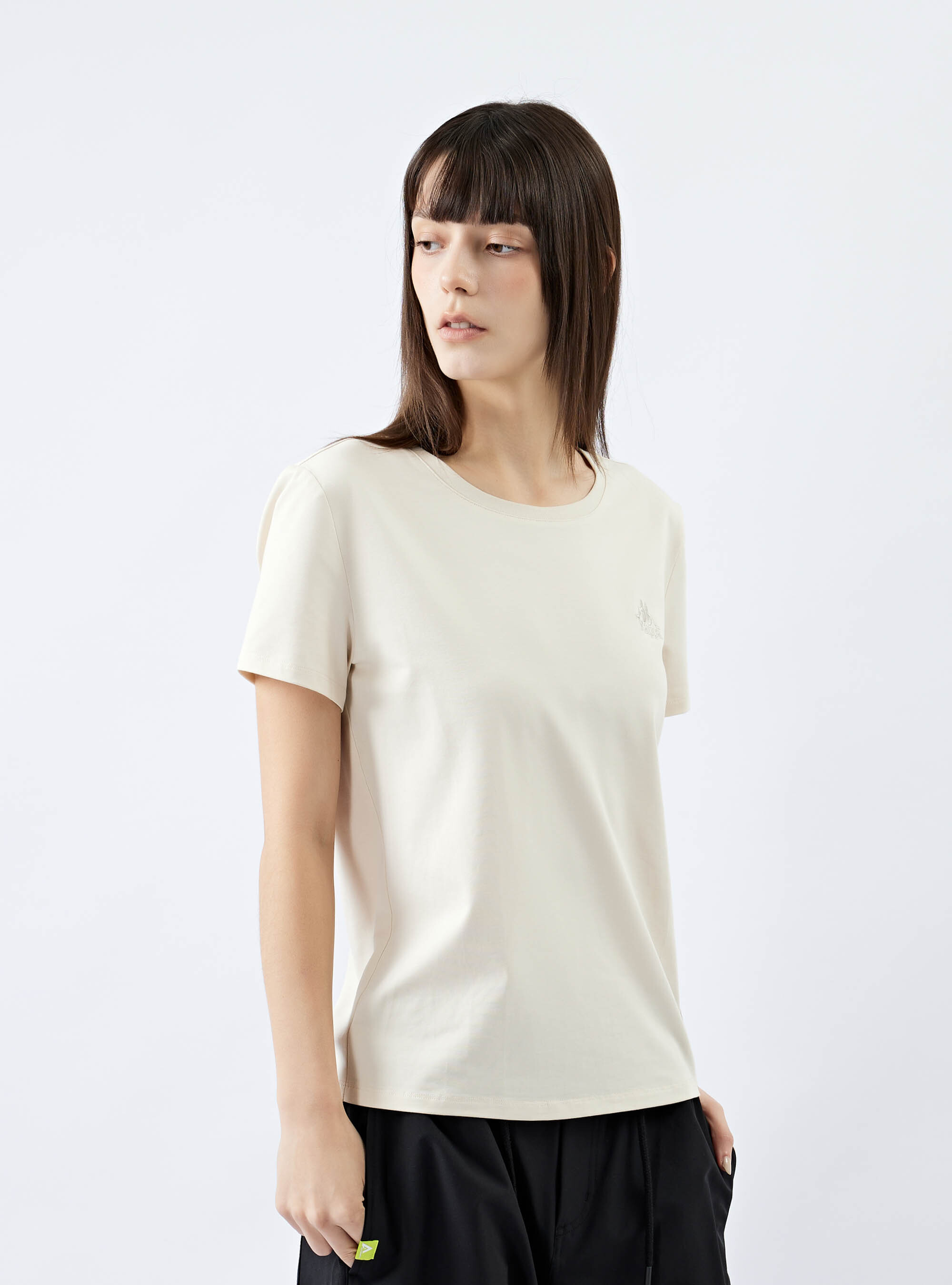 女款 字母刺繡棉質短袖T-shirt