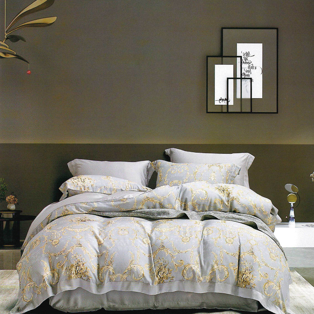 100支天絲｜兩用被床包組-雨后巴黎