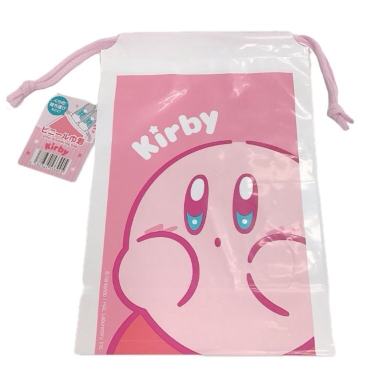 束口袋/星之卡比 21×31×10cm