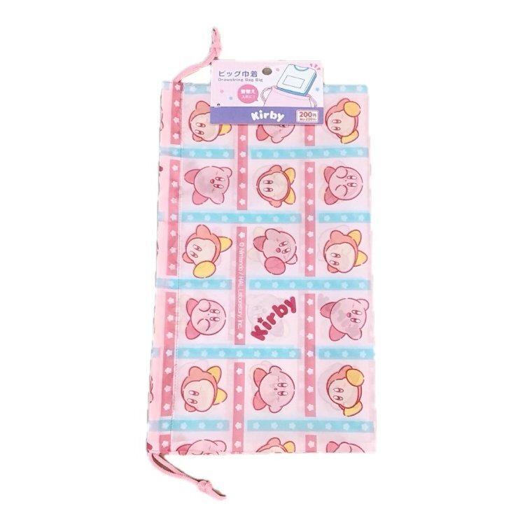 束口袋/星之卡比 35×40×0.5cm