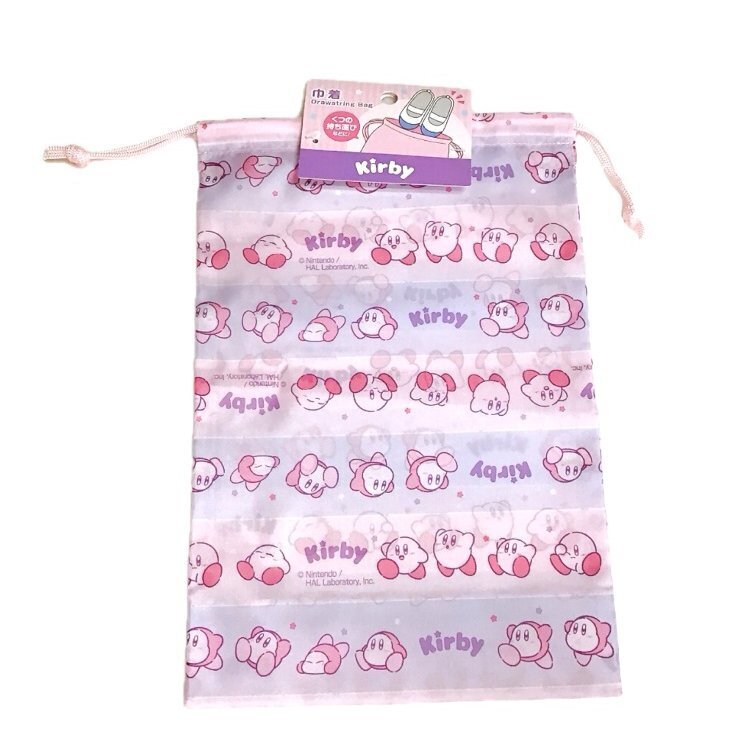 束口袋/星之卡比 21×31×10cm