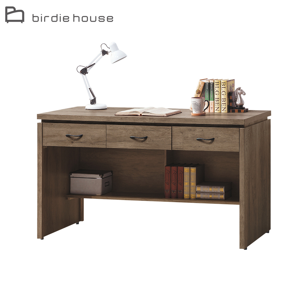柏蒂家居-哈德威5尺三抽書桌/工作桌