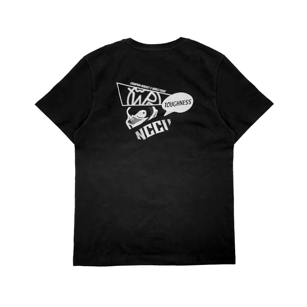 WORLDPEACE x NCCU 政大雄鷹聯名短袖上衣 黑色 男女款 NCWP-04 [台灣現貨]