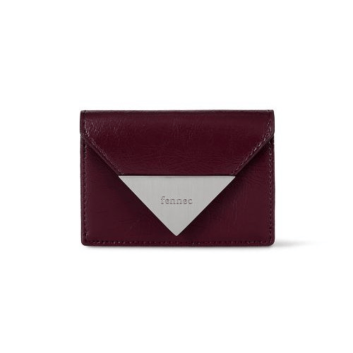 Fennec｜CRINKLE TRIANGLE TRIPLE WALLET [16 colors]