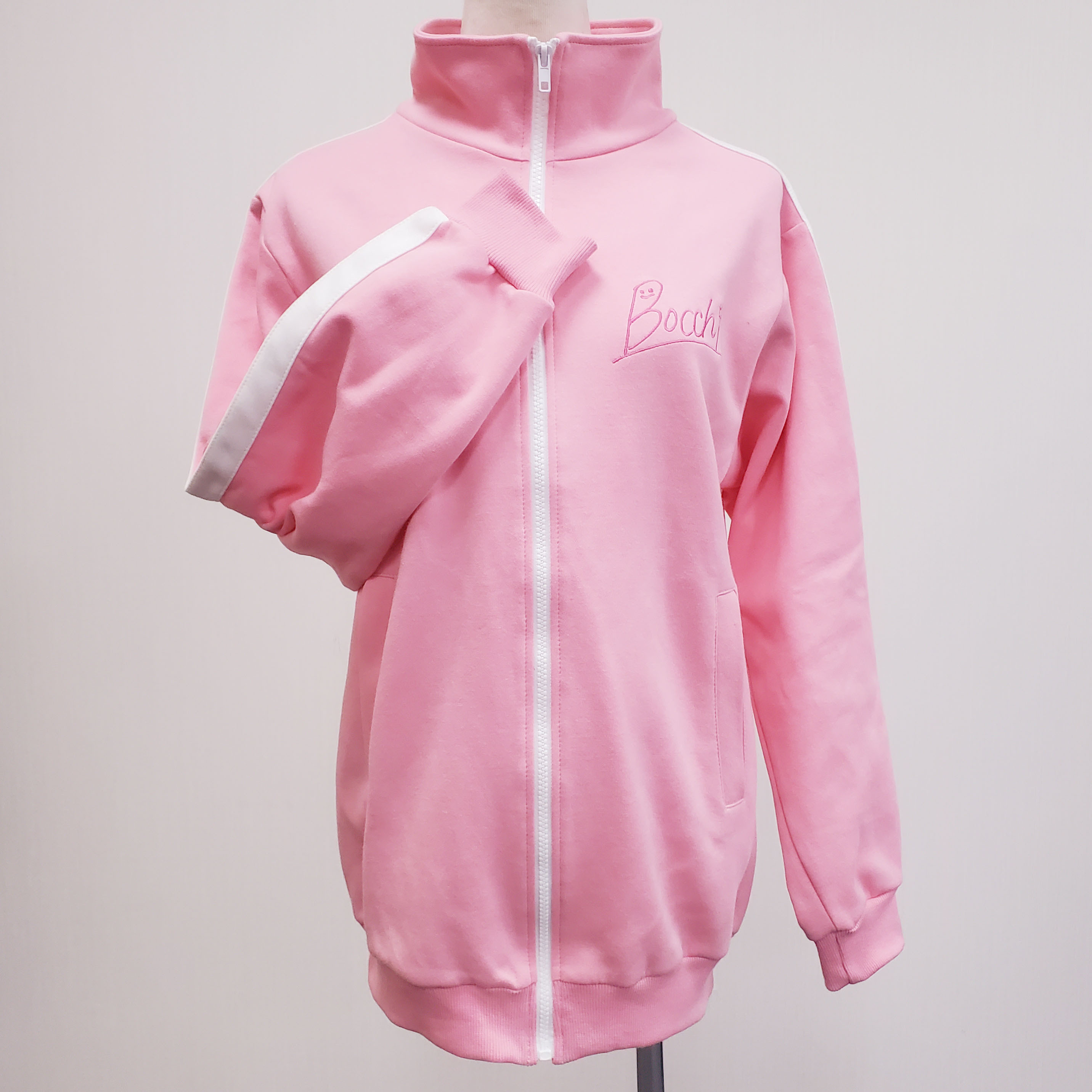 孤獨搖滾-運動外套-XL-粉孤獨