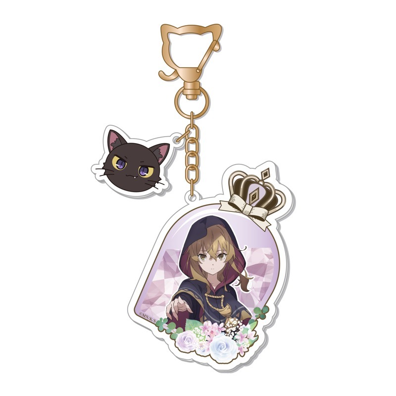 Silent Witch沉默魔女的祕密-壓克力鑰匙圈-貓貓瓶