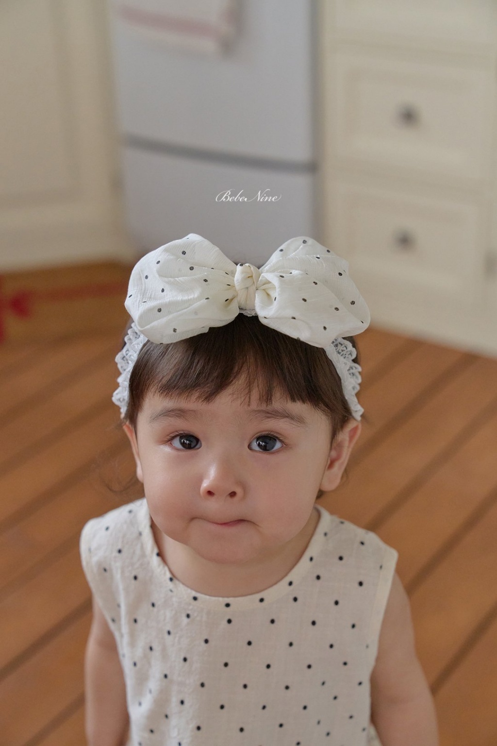 正韓夏bebenine 蕾絲蝴蝶結髮帶