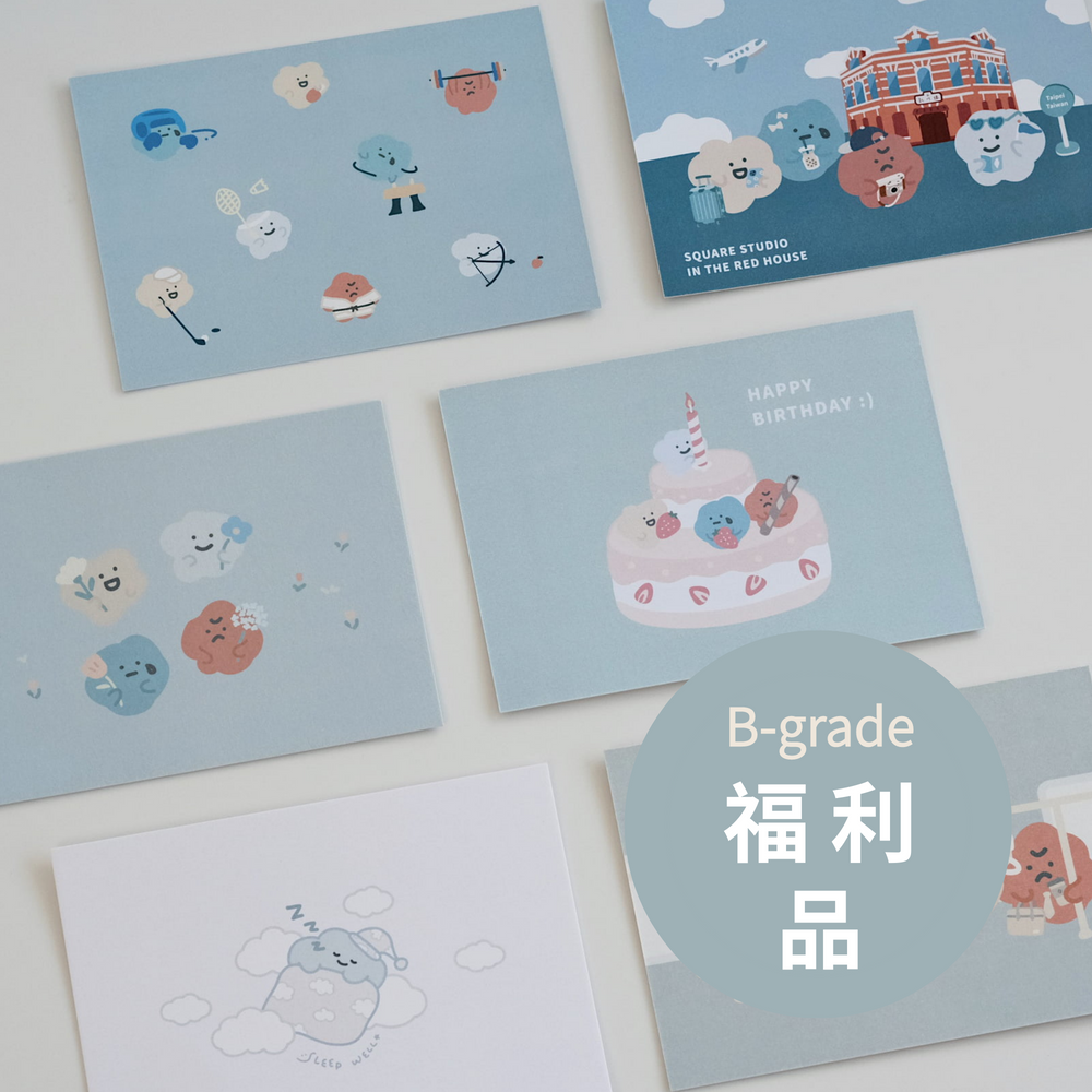 (福利品) 印刷/凸版/光柵明信片