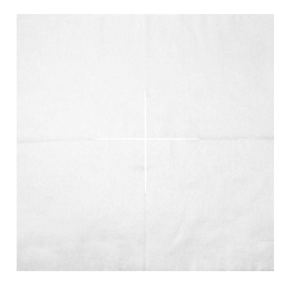 ｜美容枕床專用｜拋棄式墊片100張 (十字巾)