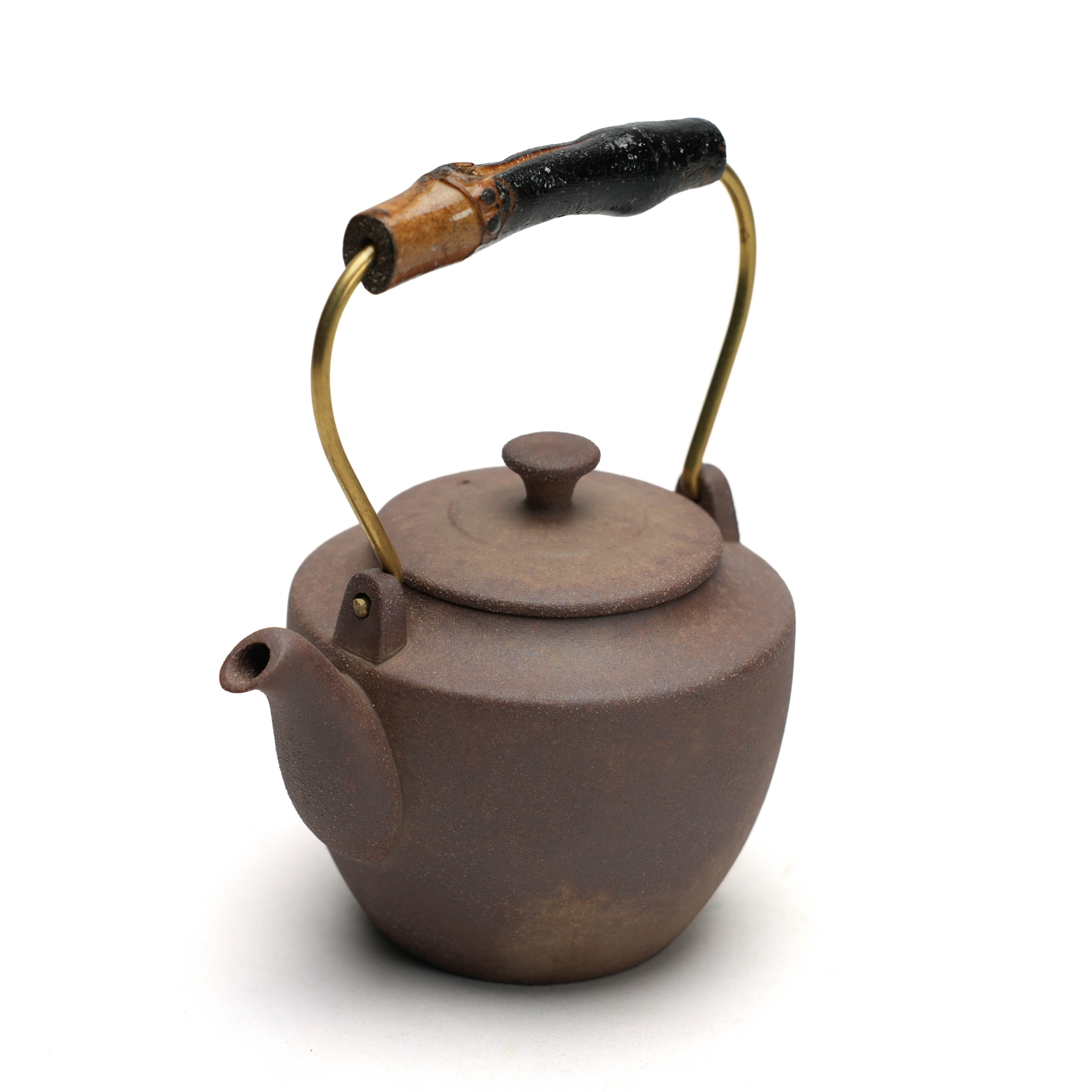 陶作坊｜老岩泥如初提樑壺_焱