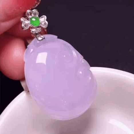 36410 翡翠如意吊墜