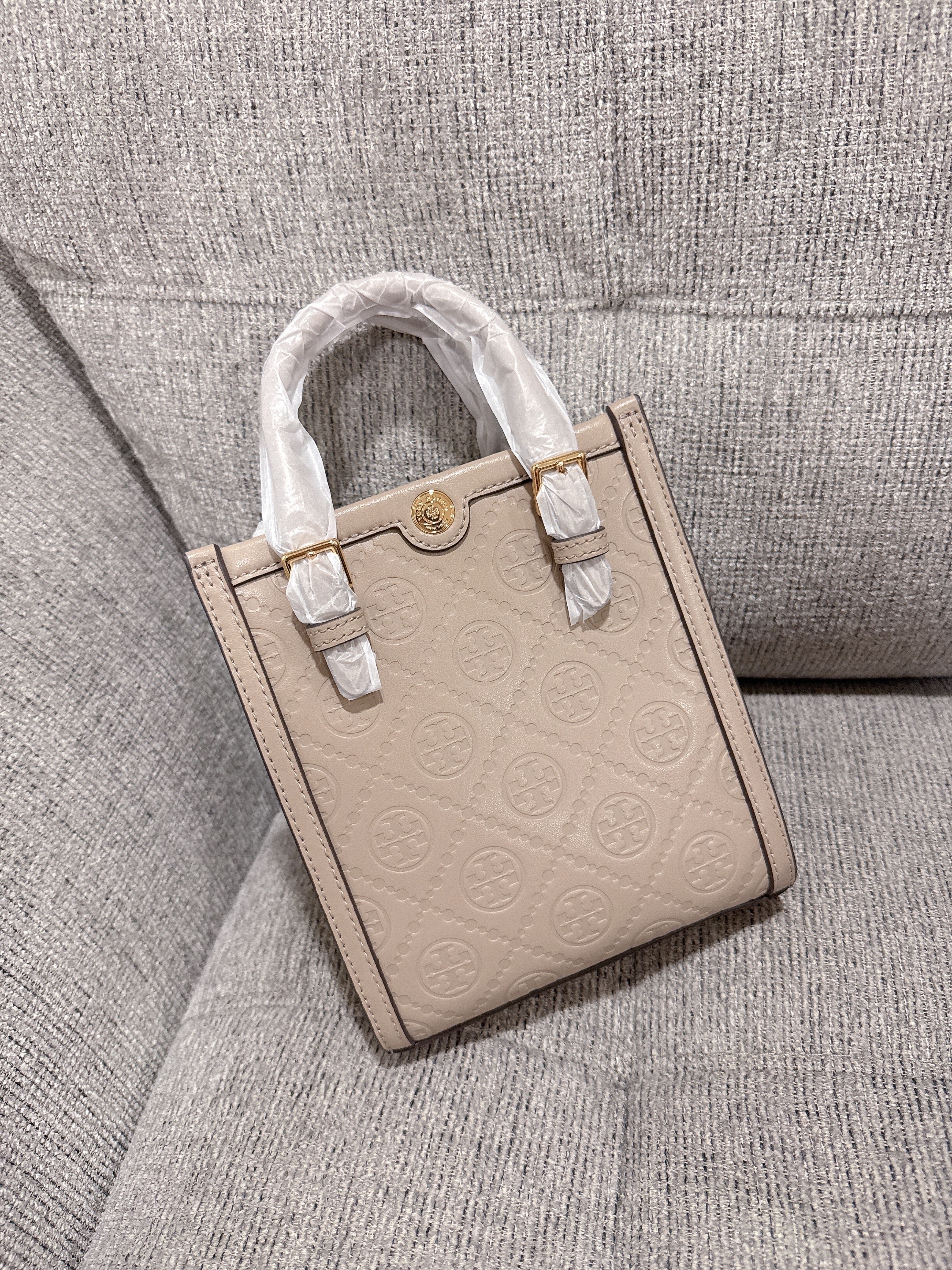 ❰ 香港現貨 ❱ Tory Burch T-Monogram Leather Mini Tote