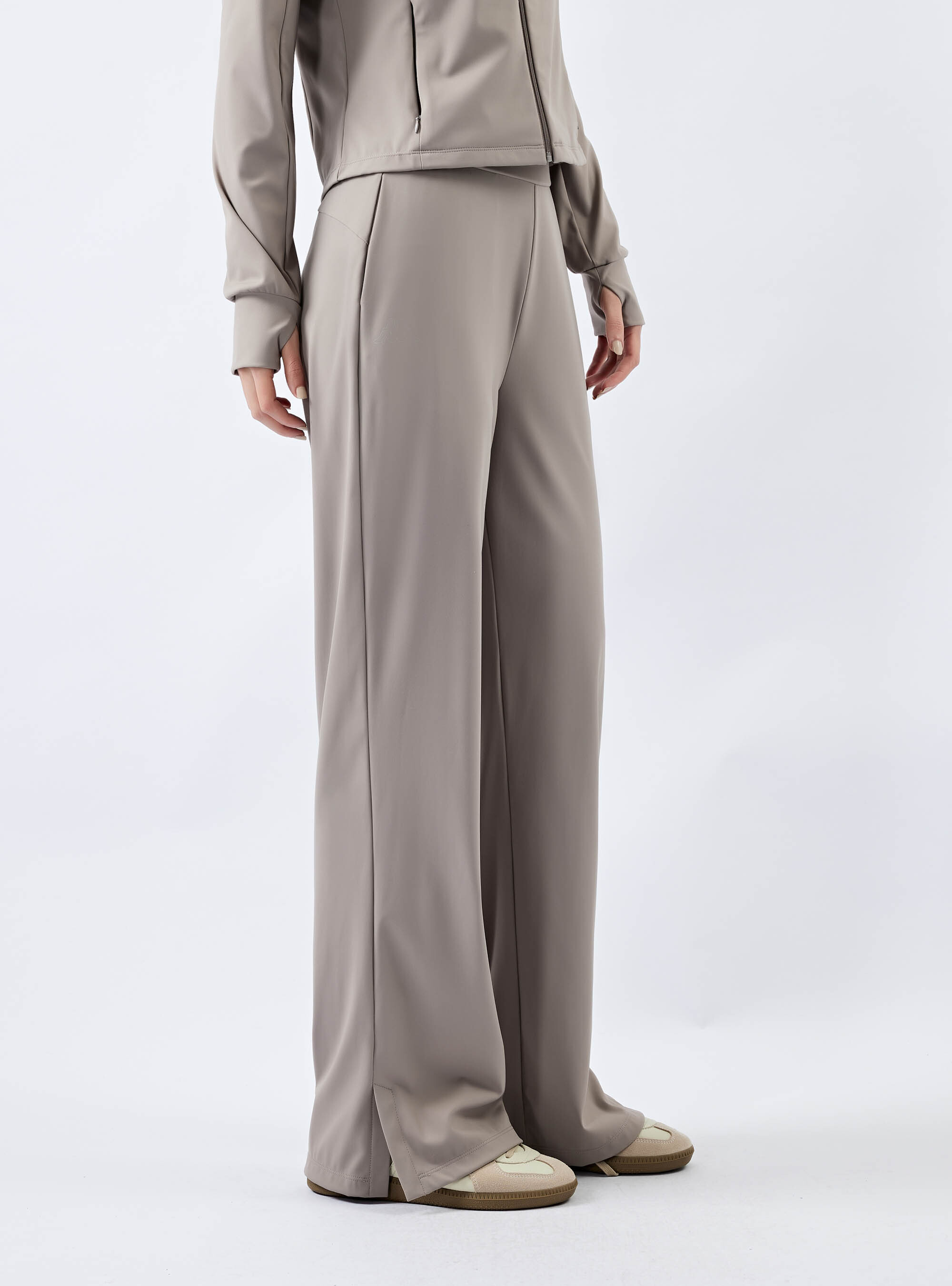 女款 防曬修身剪裁直筒運動長褲