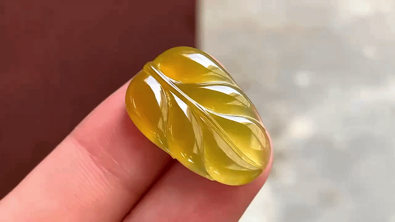 36446 翡翠黃金葉子