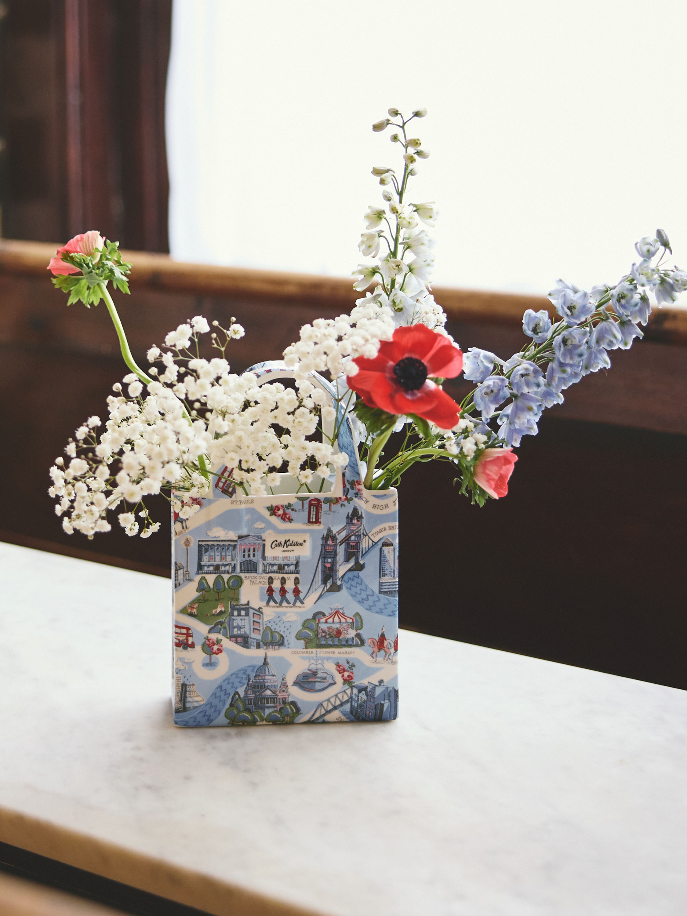 London Town 手提袋造型花器