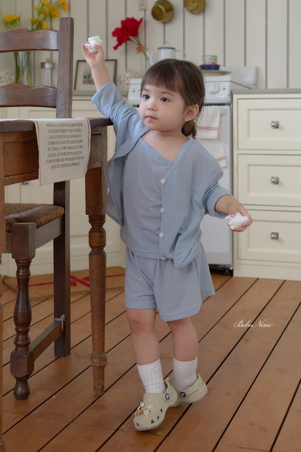 正韓夏bebenine 嫩嬰/小童三色軟綿綿三件組